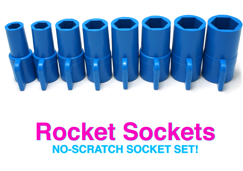 Rocket Sockets - Pedal Building Socket Set