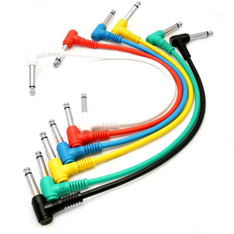  Guitar Pedal Patch Cable Set - 6 pieces Guitar Pedal Patch Cable Set - 6 pieces